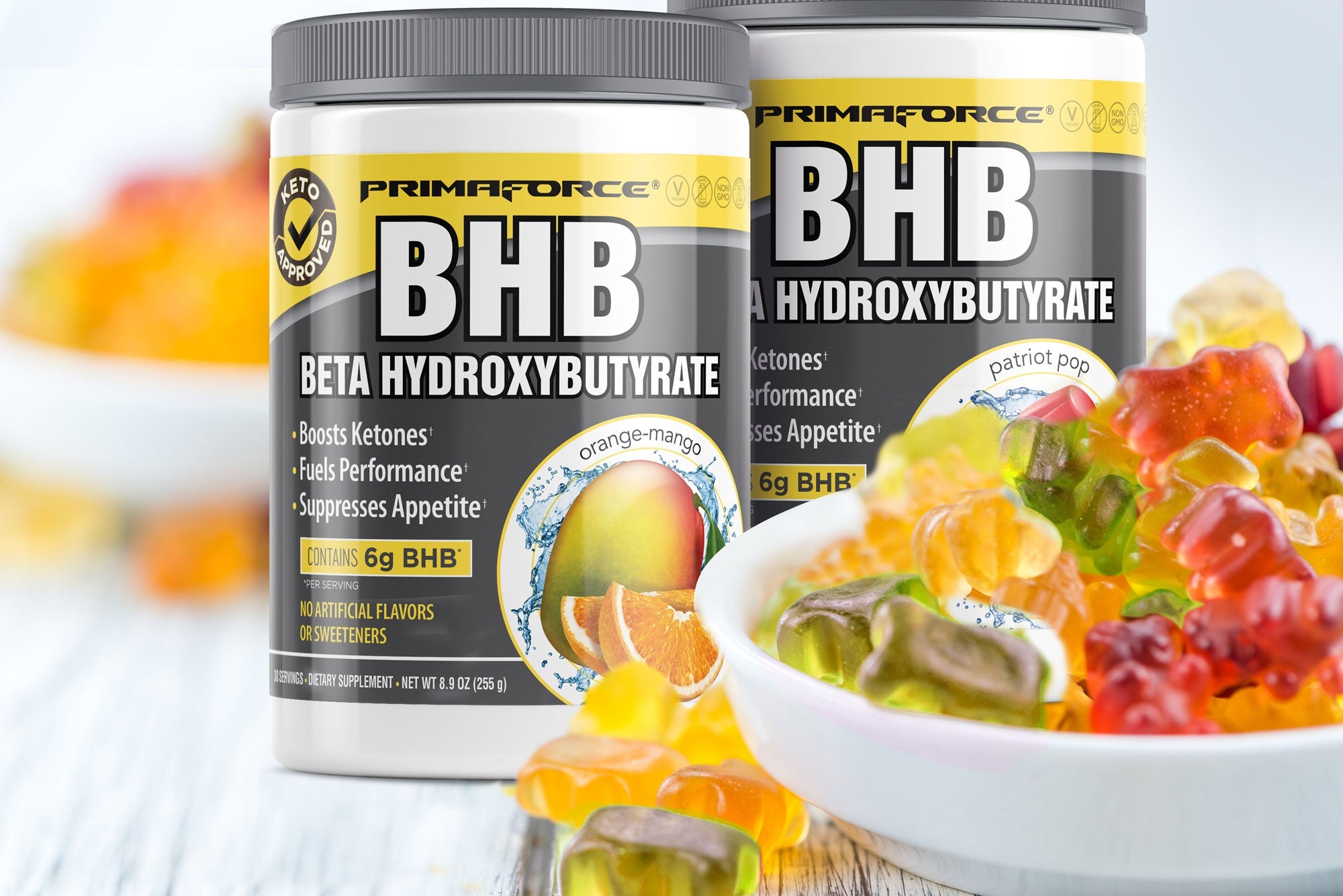 Keto-Friendly BHB Gummy Bears