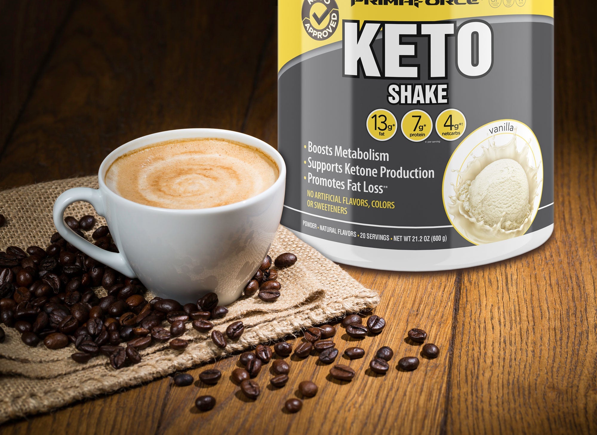 Vanilla Keto Cappuccino