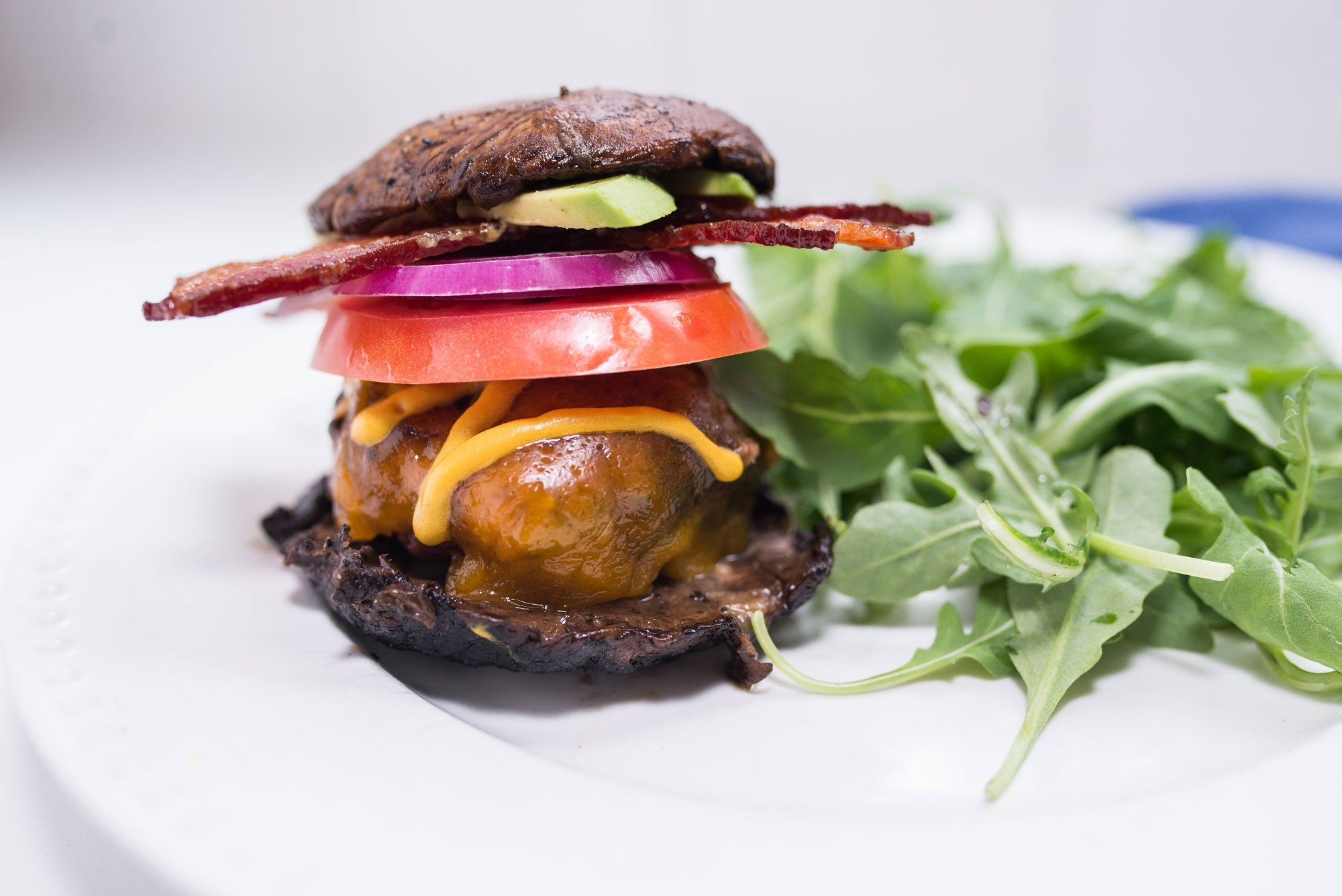Portobello Bacon Burgers