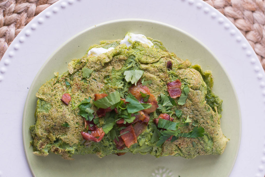 Green Egg Omelette