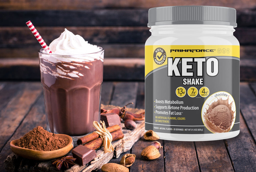 Dark Chocolate Mudslide Keto Shake