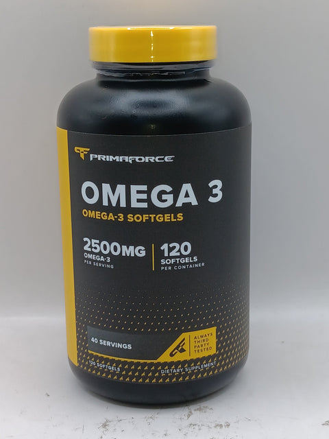 PRF Omega 3 Softgels [1250 MG x 3] [120 SFG]