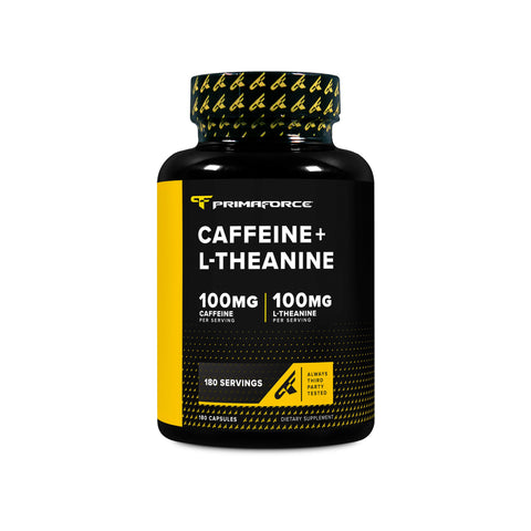 PrimaForce Caffeine + Theanine Capsules