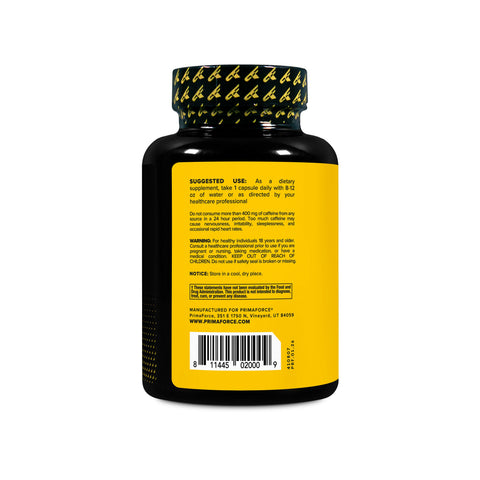 PrimaForce Caffeine + Theanine Capsules