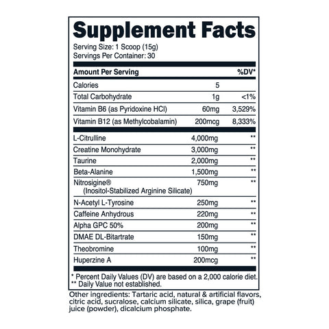 PrimaForce Pre-workout