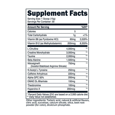 PrimaForce Pre-workout