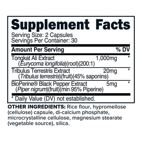PrimaForce Tongkat Ali 500mg / 60 capsules